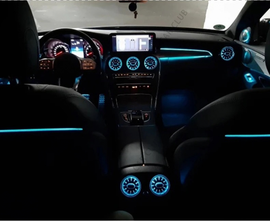 Mercedes W205 Ambientebeleuchtung Set – C-Klasse 2014–2020 LED Upgrade